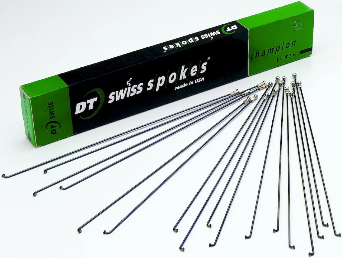 DT Swiss Speiche Champion schwarz 2 x 270 mm DT Swiss Speiche Champion schwarz 2 x 270 mm