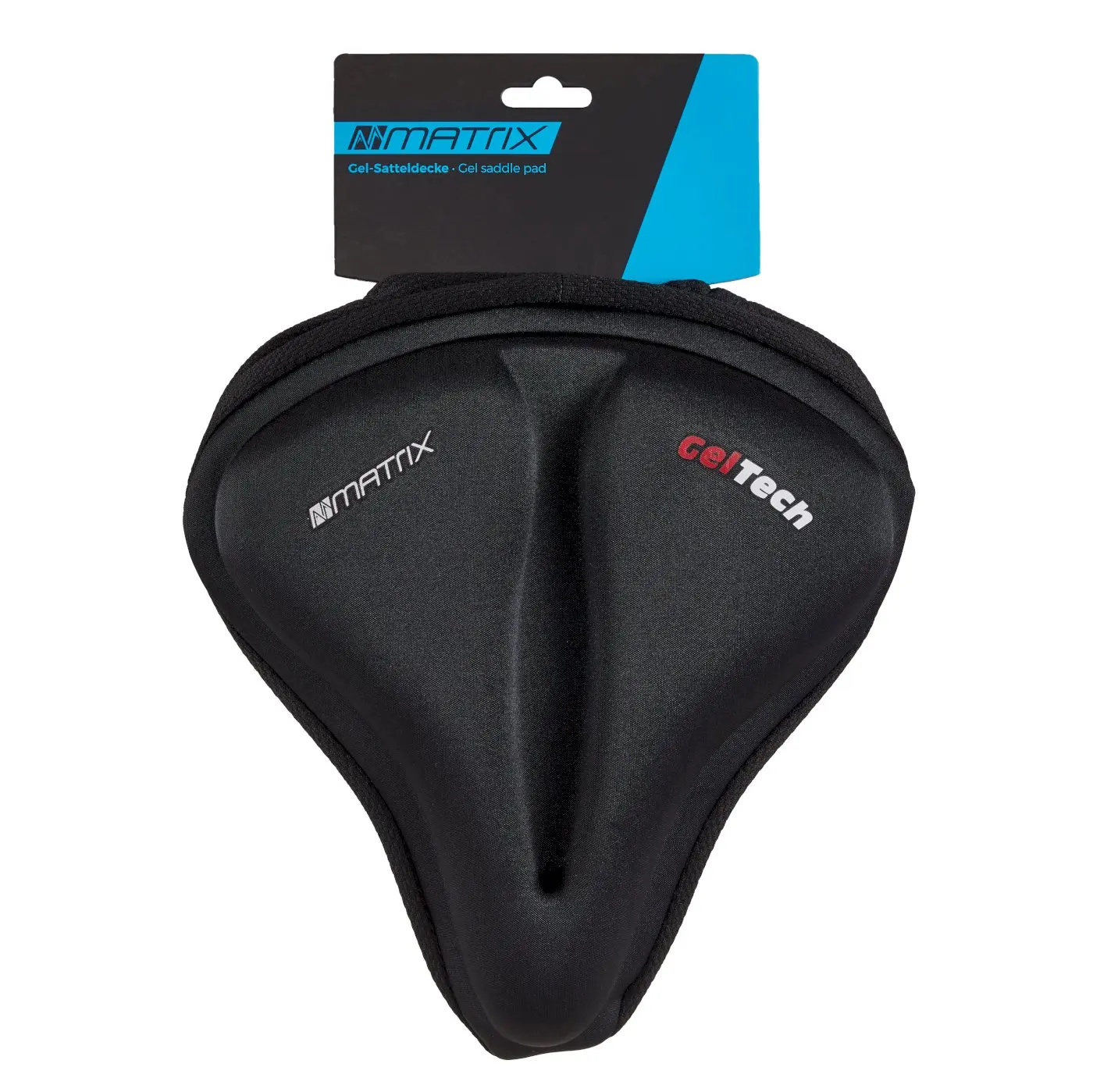 Matrix Gel-Sattelüberzug Tour/City Gel-Tech schwarz Matrix Gel-Sattelüberzug Tour/City Gel-Tech schwarz