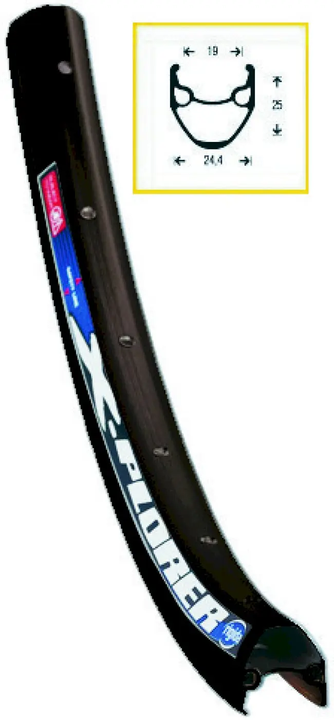 RYDE Vorderrad 28 Zoll Rigida X-Plorer mit Nabendynamo schwarz DHC3000-1NDNL RYDE Vorderrad 28 Zoll Rigida X-Plorer mit Nabendynamo schwarz DHC3000-1NDNL