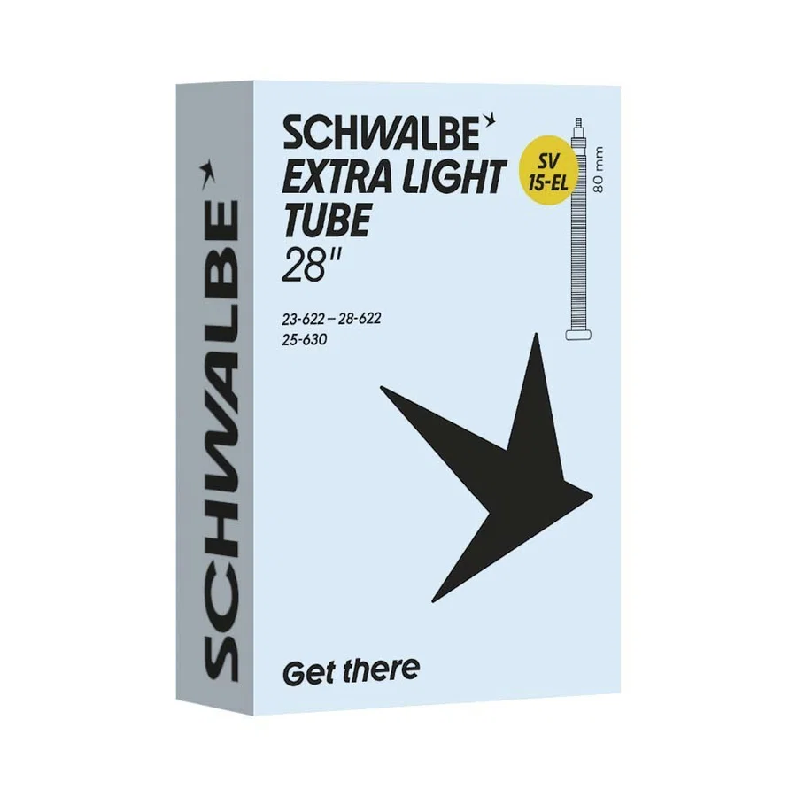 Schwalbe Schlauch 28 Zoll Nr. 20 Extralight SV - Sclaverant - Presta - 80 mm Ventilschaft Schwalbe Schlauch 28 Zoll Nr. 20 Extralight SV - Sclaverant - Presta - 80 mm Ventilschaft