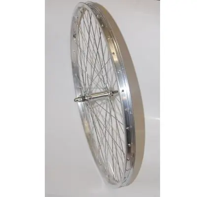 Vorderrad 26 Alufelge Vollachse 559x21 silber Vorderrad 26 Alufelge Vollachse 559x21 silber
