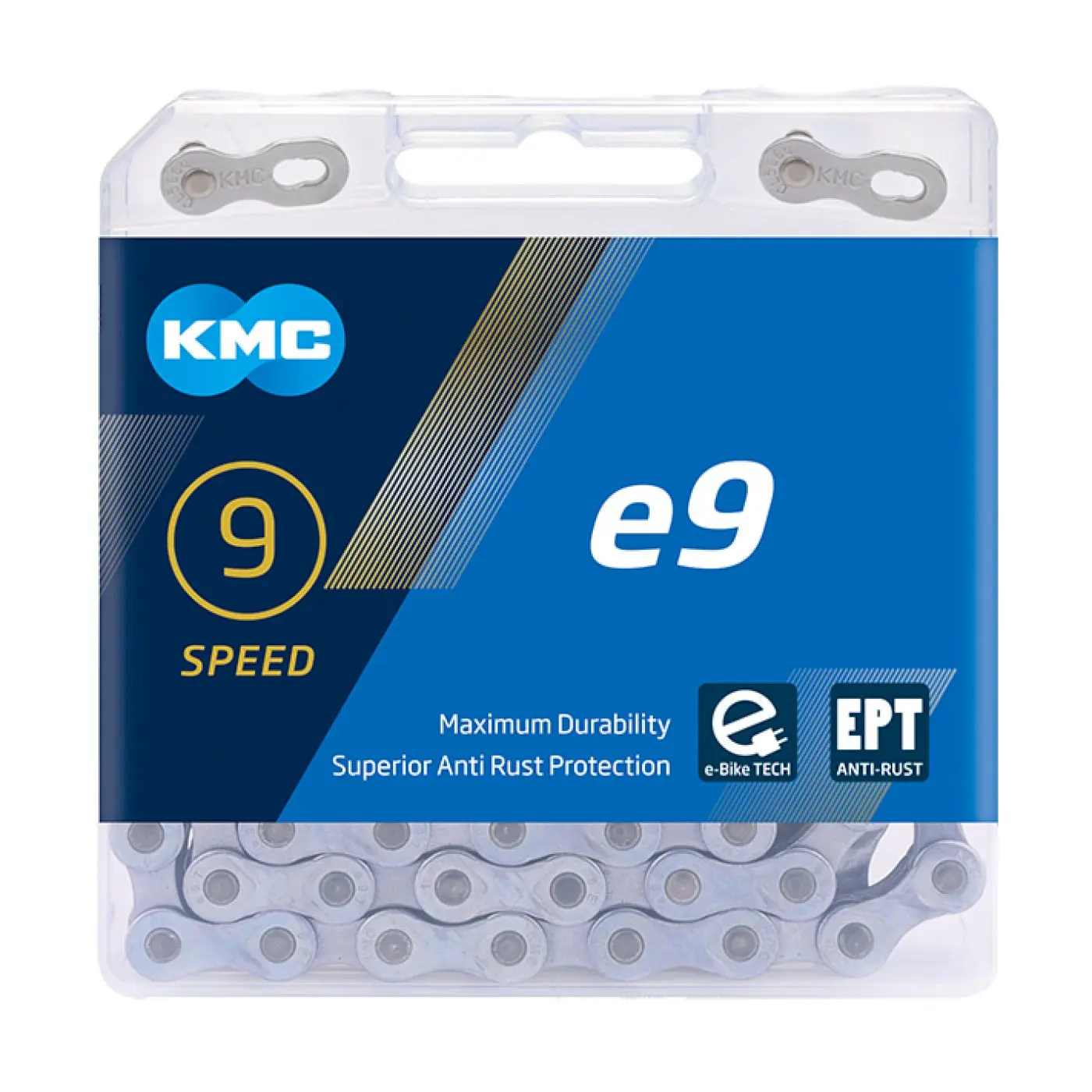KMC E-Bike Kette e9 EPT 9-fach KMC E-Bike Kette e9 EPT 9-fach