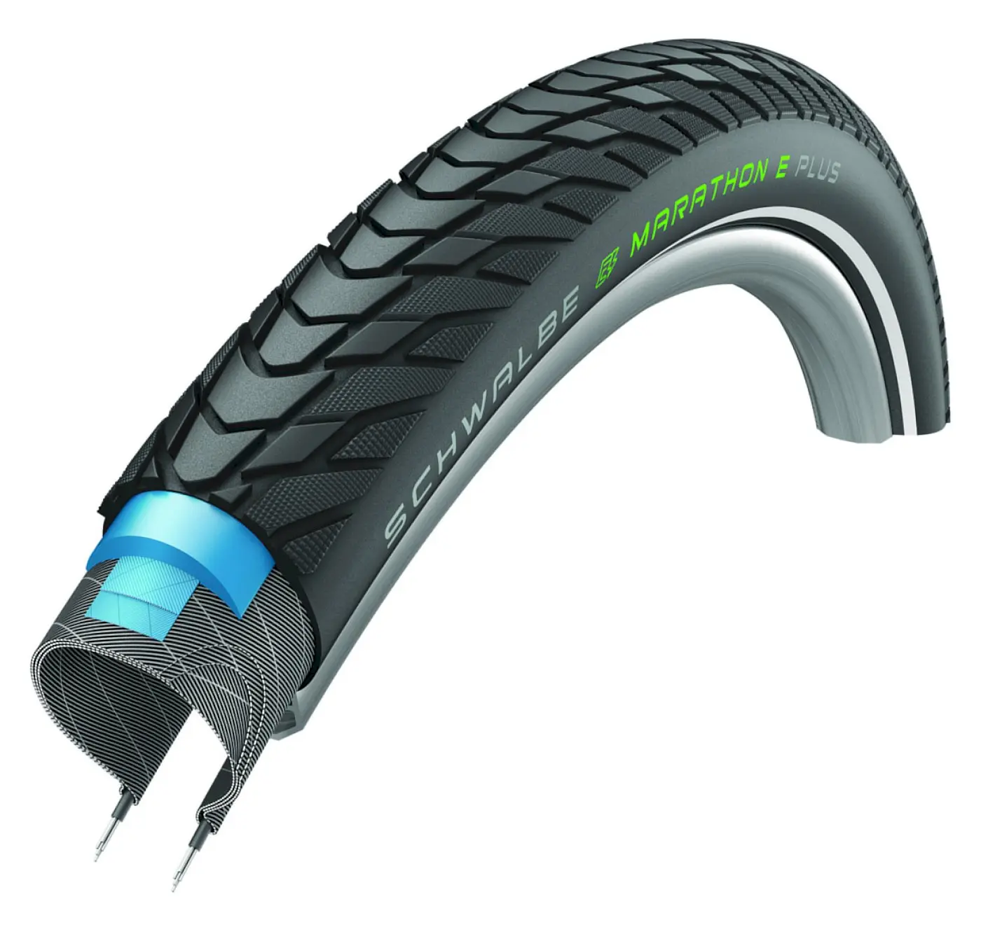 Schwalbe Reifen Marathon E-Plus ADDIX HS498 schwarz Reflex 50-622 (28 x 2,00) Schwalbe Reifen Marathon E-Plus ADDIX HS498 schwarz Reflex 50-622 (28 x 2,00)