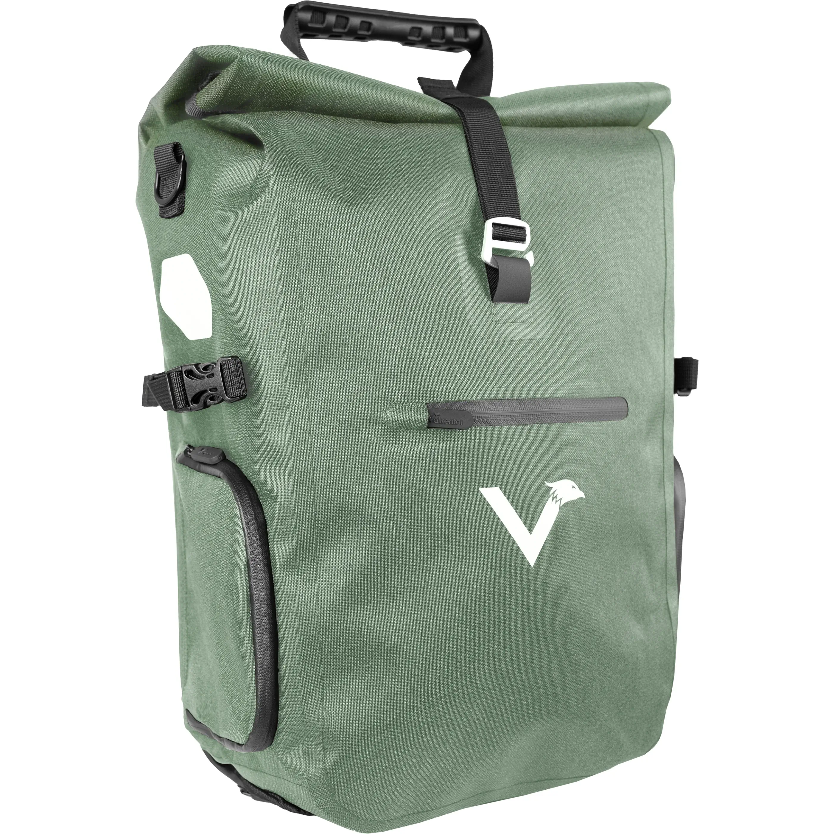 Valkental ValkPro 3in1 Fahrradtasche grün