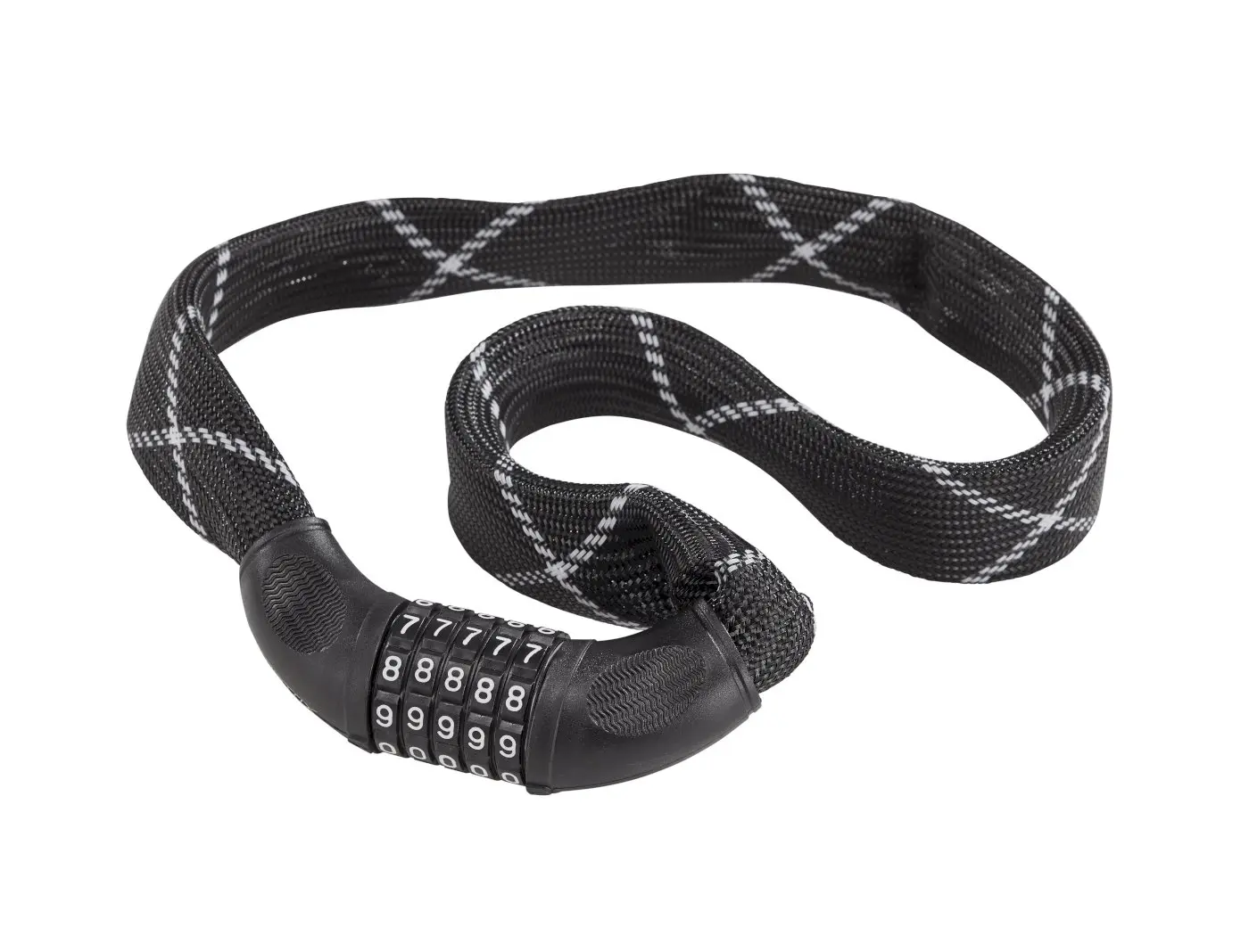 MATRIX Zahlen- Kettenschloss schwarz MATRIX Zahlen- Kettenschloss schwarz