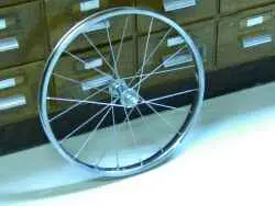 Vorderrad 18X1.75 Aluminium silber Vorderrad 18X1.75 Aluminium silber