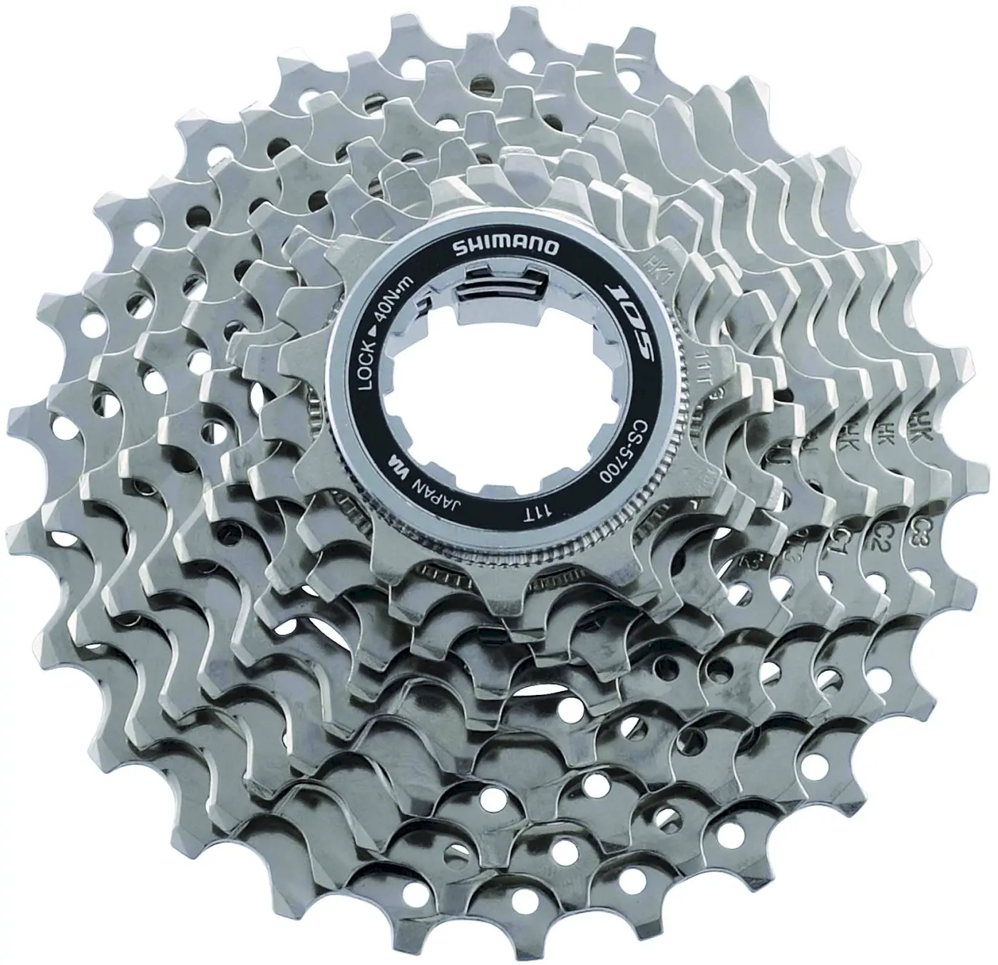 Shimano Kassette 10-fach CS-5700 ICS570010225 11-25 Zähne Shimano Kassette 10-fach CS-5700 ICS570010225 11-25 Zähne