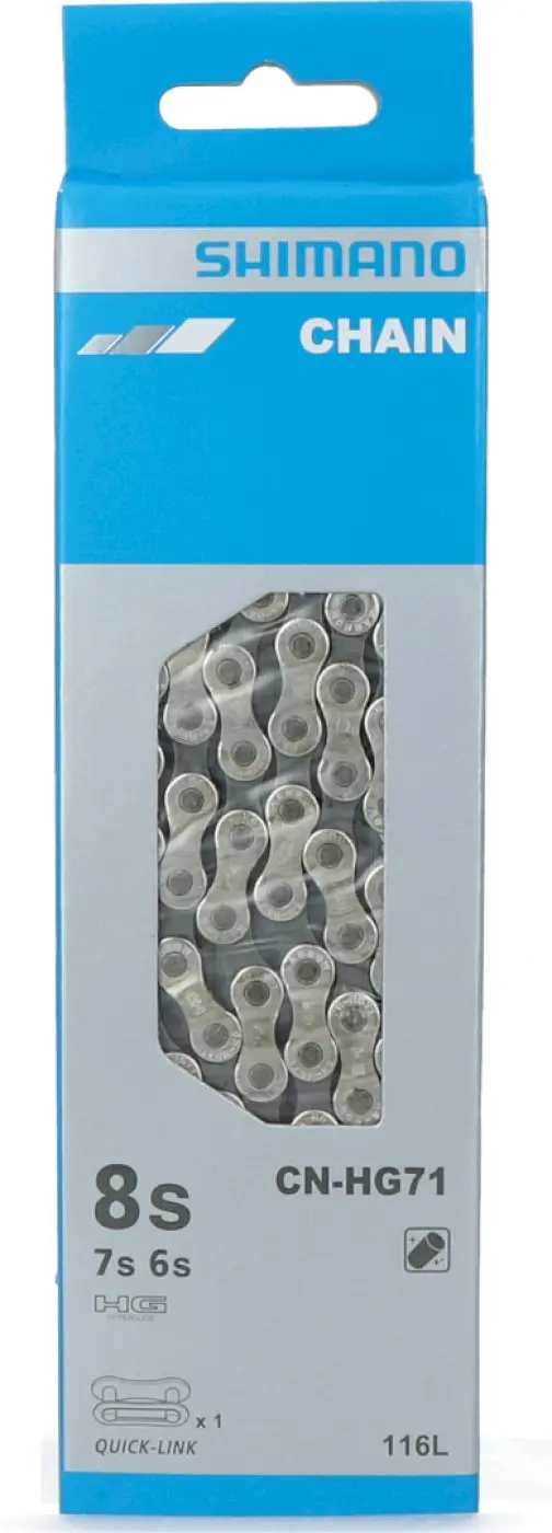 Shimano Fahrrad Kette CNHG71 mit Kettenschloss
