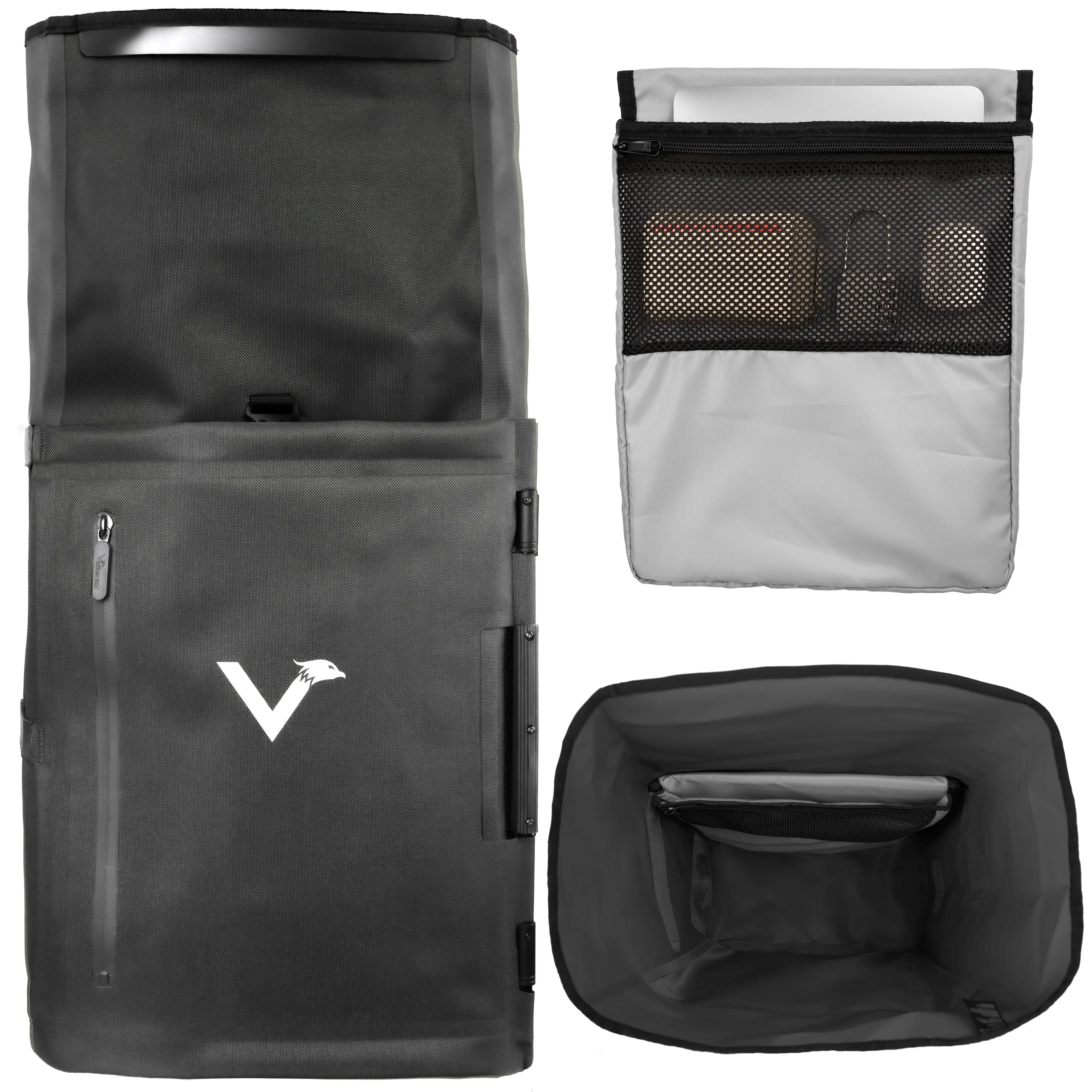 Valkental TrailX schwarz reflektierend Valkental TrailX schwarz reflektierend