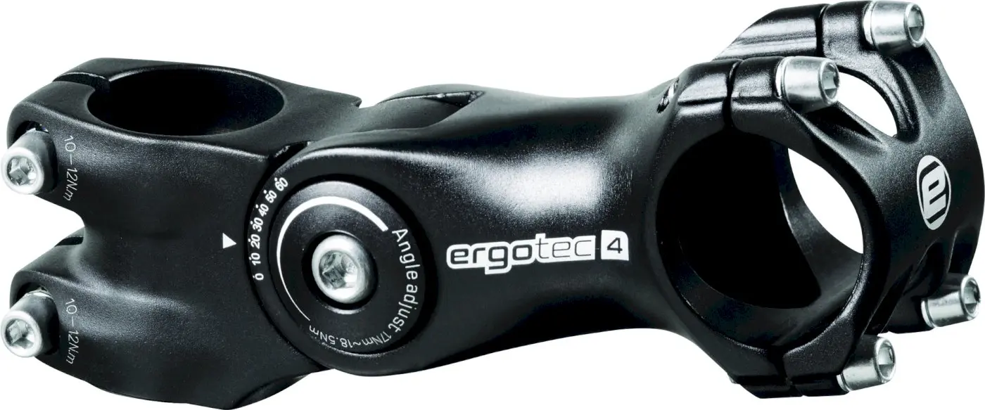 ergotec Ahead-Vorbau Octopus 2 Alu schwarz-matt 25,4 mm 1 1/8 Zoll ergotec Ahead-Vorbau Octopus 2 Alu schwarz-matt 25,4 mm 1 1/8 Zoll