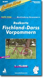 bikeline Radkarte Fischland Darß Vorpommern