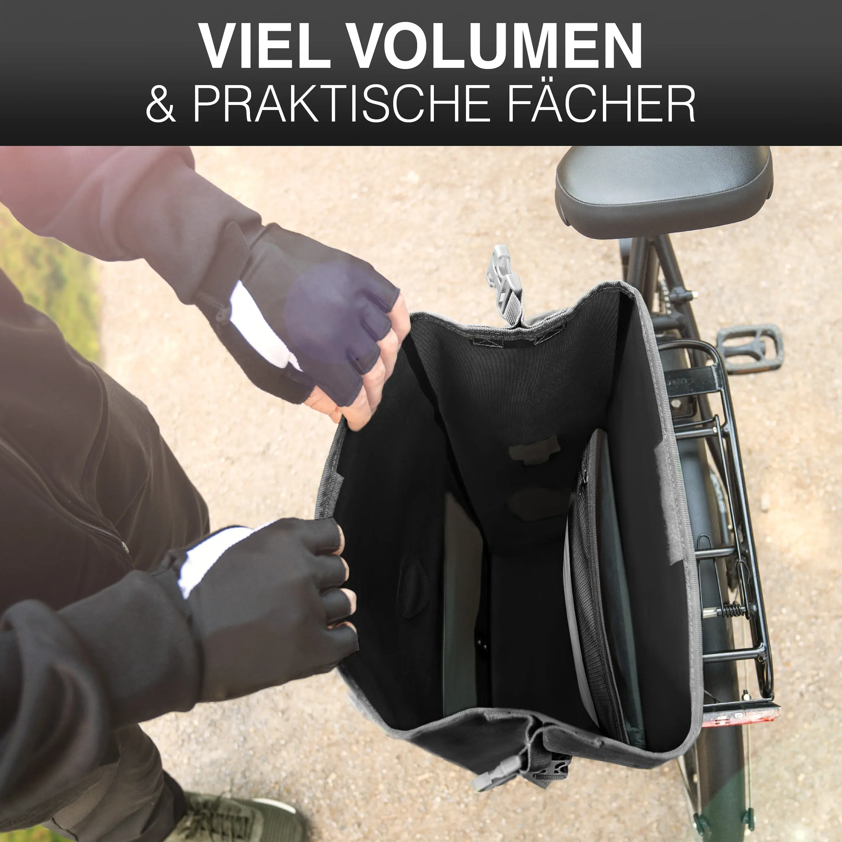 Valkental Bike Bag Urban schwarz Valkental Bike Bag Urban schwarz