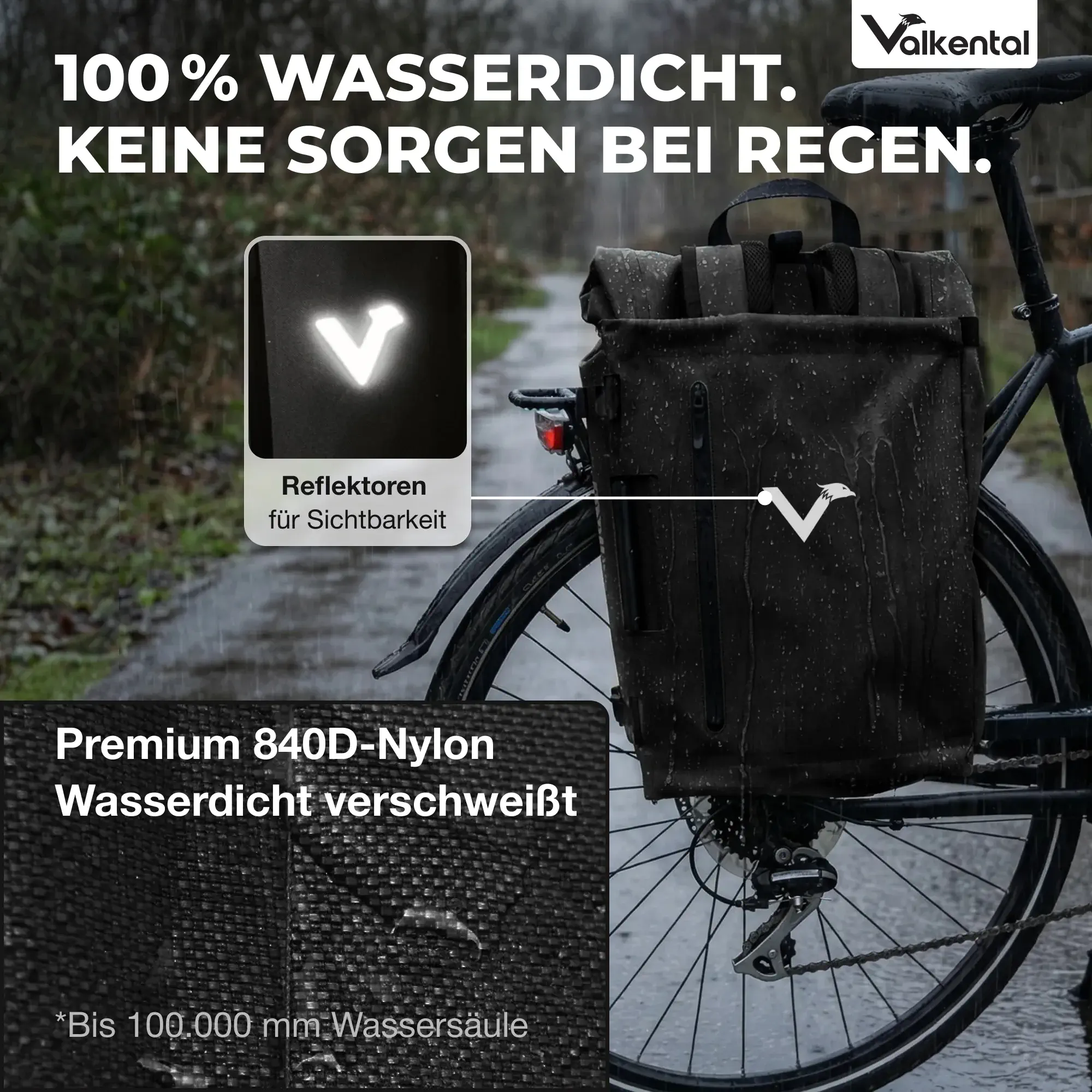 Valkental TrailX schwarz Valkental TrailX schwarz