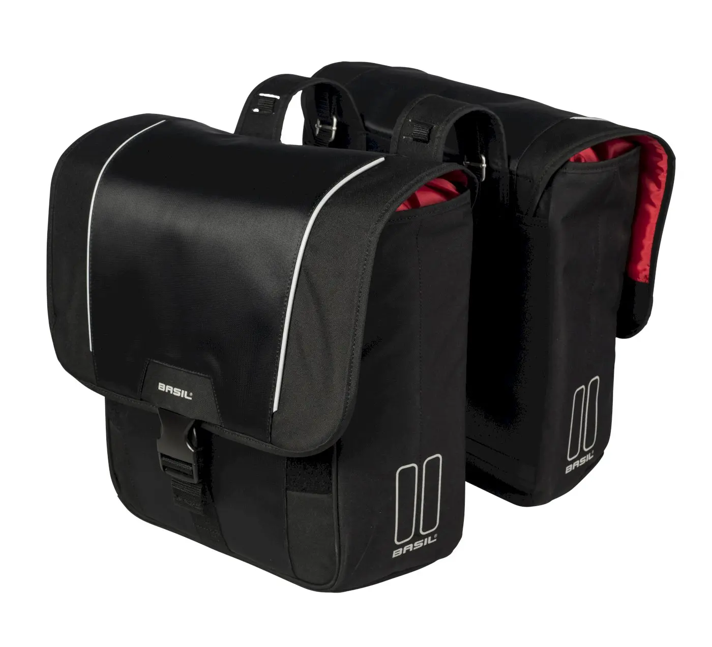 Basil Doppelpacktasche Sport Design schwarz Basil Doppelpacktasche Sport Design schwarz