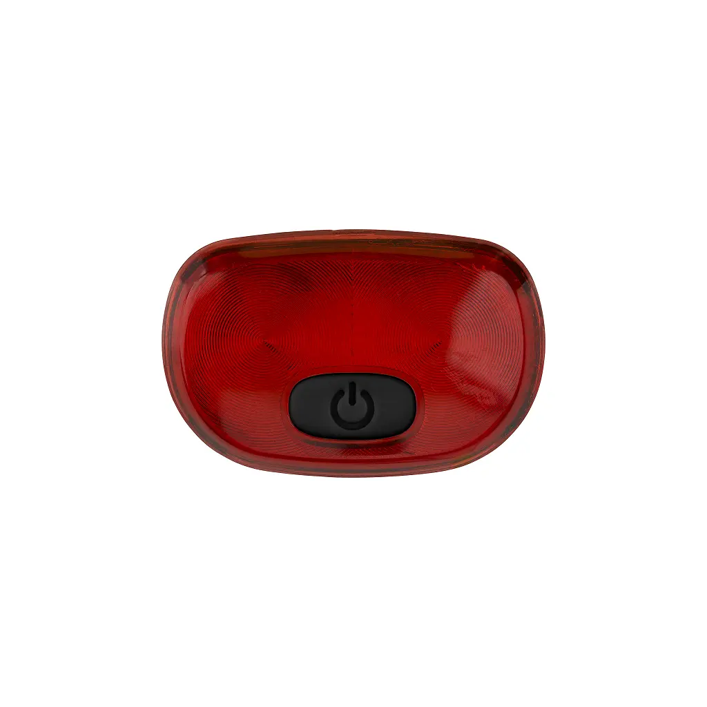 KED LED Rücklicht für Meggy Spark KED Helm Meggy Spark starburst yellow blue 45-50 cm mit Rücklicht