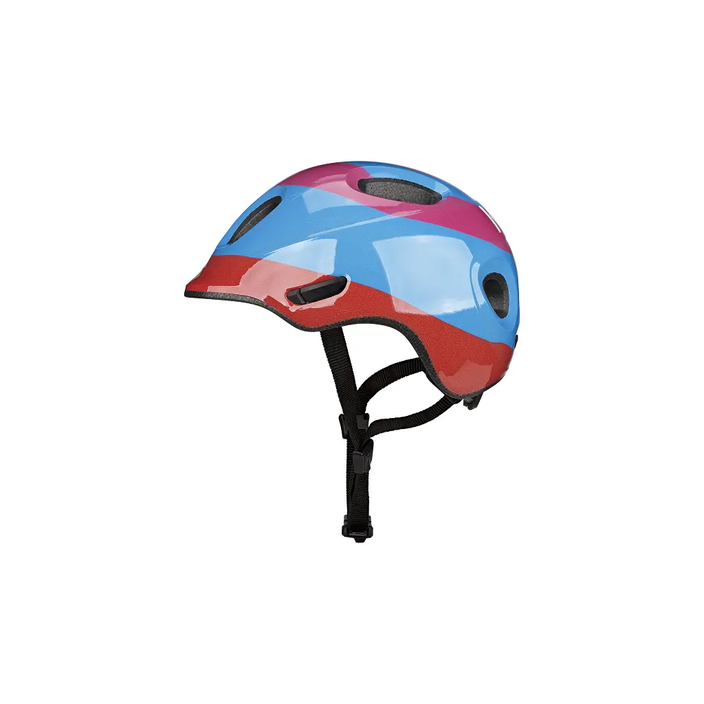 KED Helm Meggy Spark loopster blue pink 50-55 cm mit Rücklicht