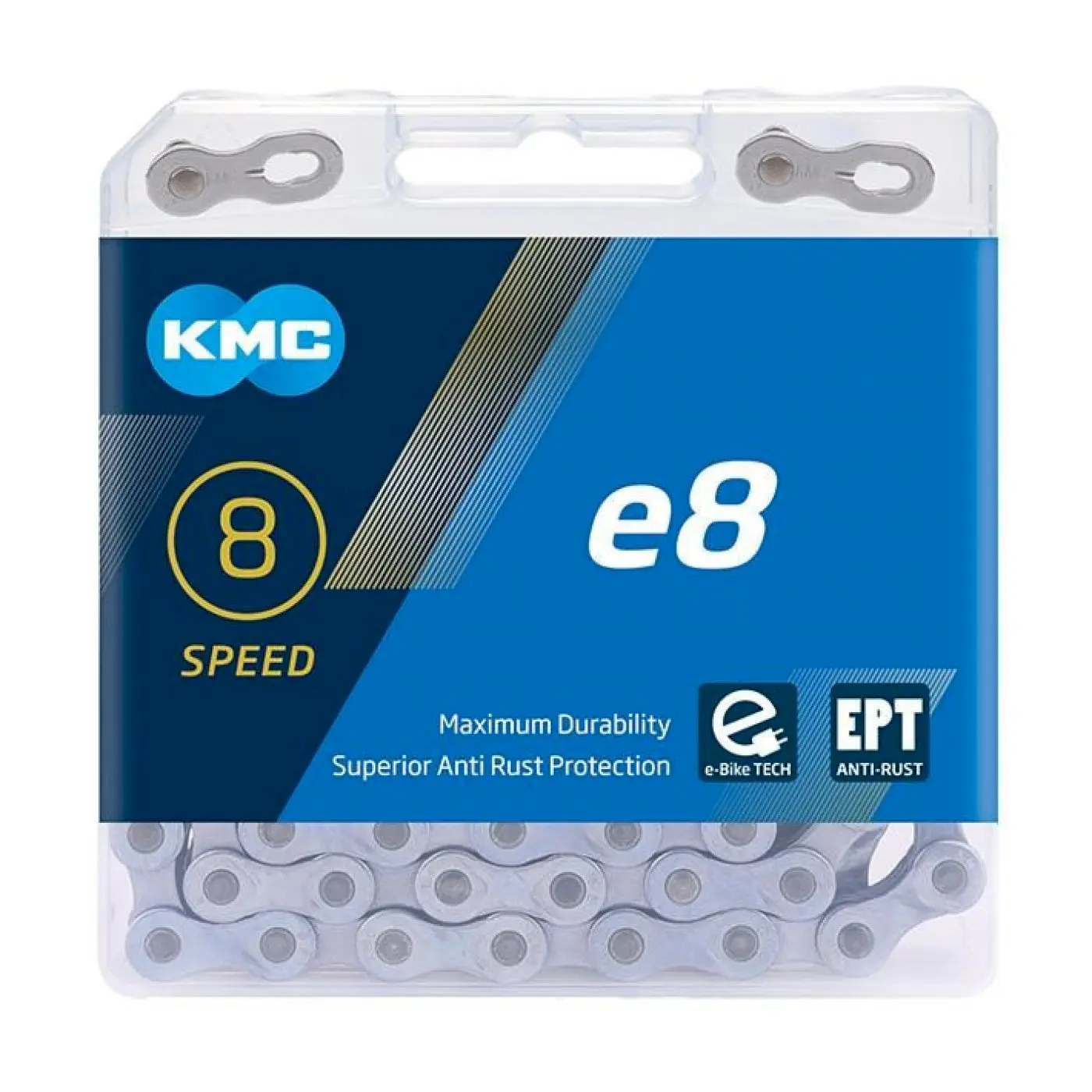 KMC E-Bike Kette e8 EPT 8-fach KMC E-Bike Kette e8 EPT 8-fach