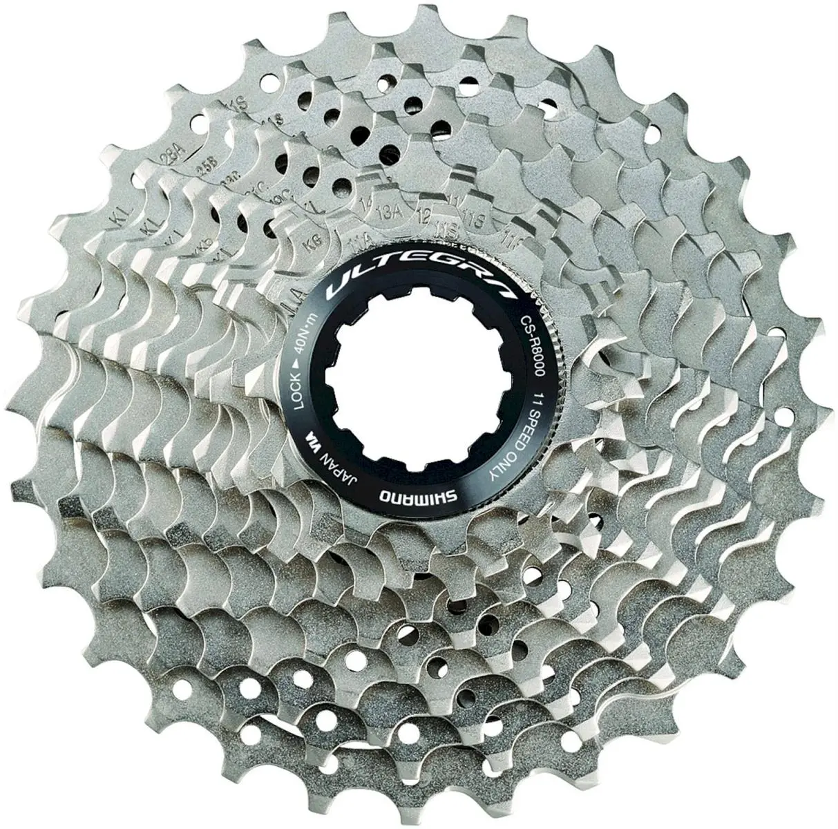 Shimano Kassette 11-fach CS-R8000 ICSR800011128 11-28 Zähne Shimano Kassette 11-fach CS-R8000 ICSR800011128 11-28 Zähne