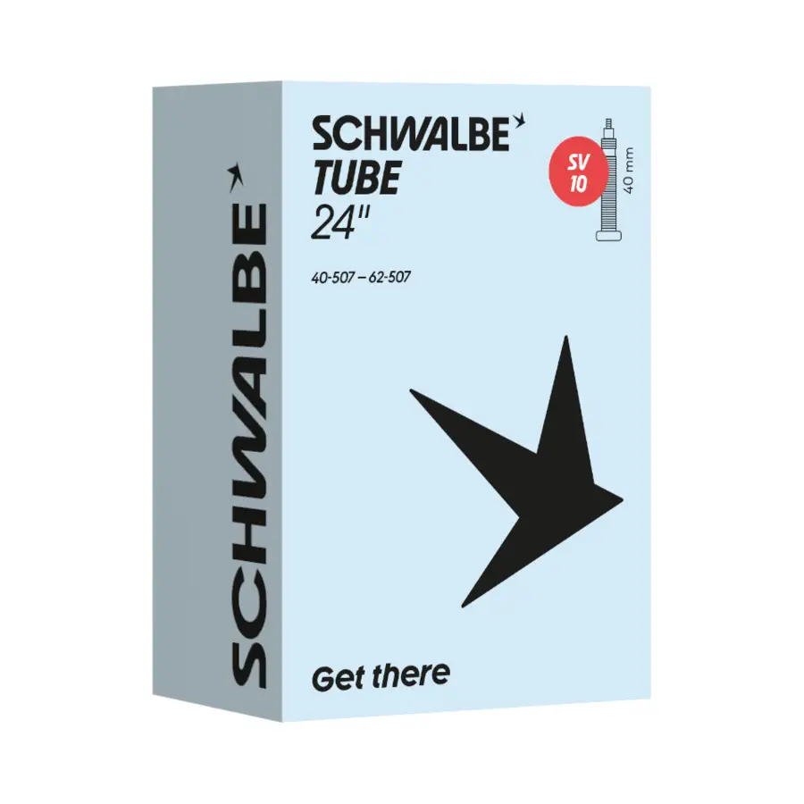 Schwalbe Schlauch 24 Zoll Nr. 10 SV - Sclaverant - Presta Schwalbe Schlauch 24 Zoll Nr. 10 SV - Sclaverant - Presta