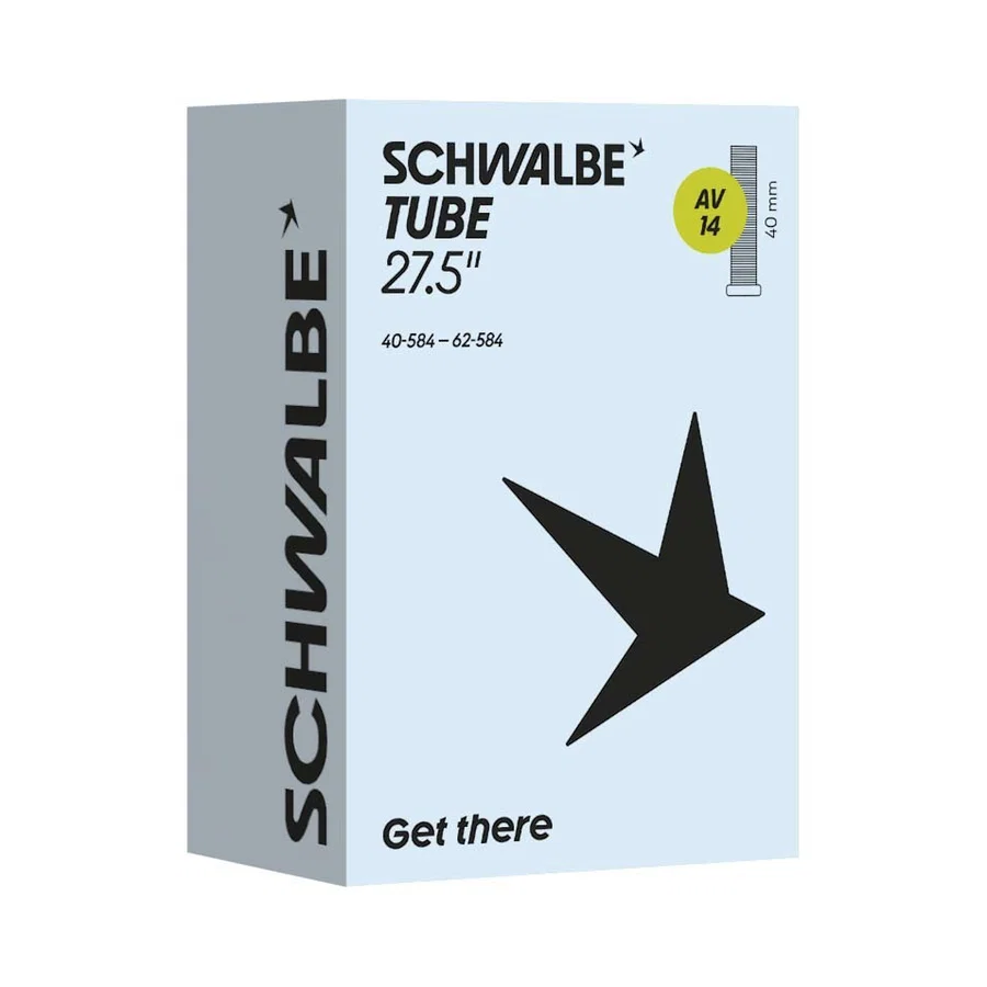 59695-Schwalbe Fahrradschlauch AV Ventil Nr. 14 27,5 650 B.webp Schwalbe Fahrradschlauch AV Ventil Nr. 14 27,5" 650 B 40 mm 40/62-584