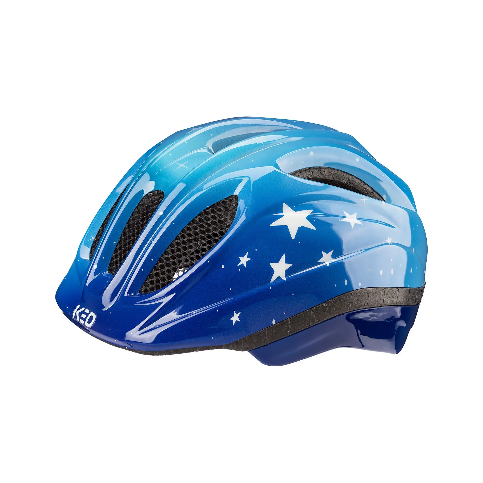 Ked Helm Meggy II Trend stars blue glossy 52-58 cm (M)