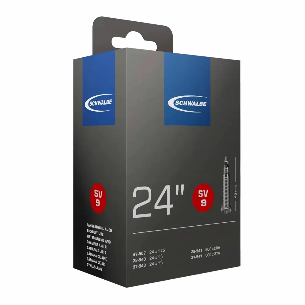 Schwalbe Schlauch 24 Zoll Nr. 9 SV - Sclaverant - Presta Schwalbe Schlauch 24 Zoll Nr. 9 SV - Sclaverant - Presta