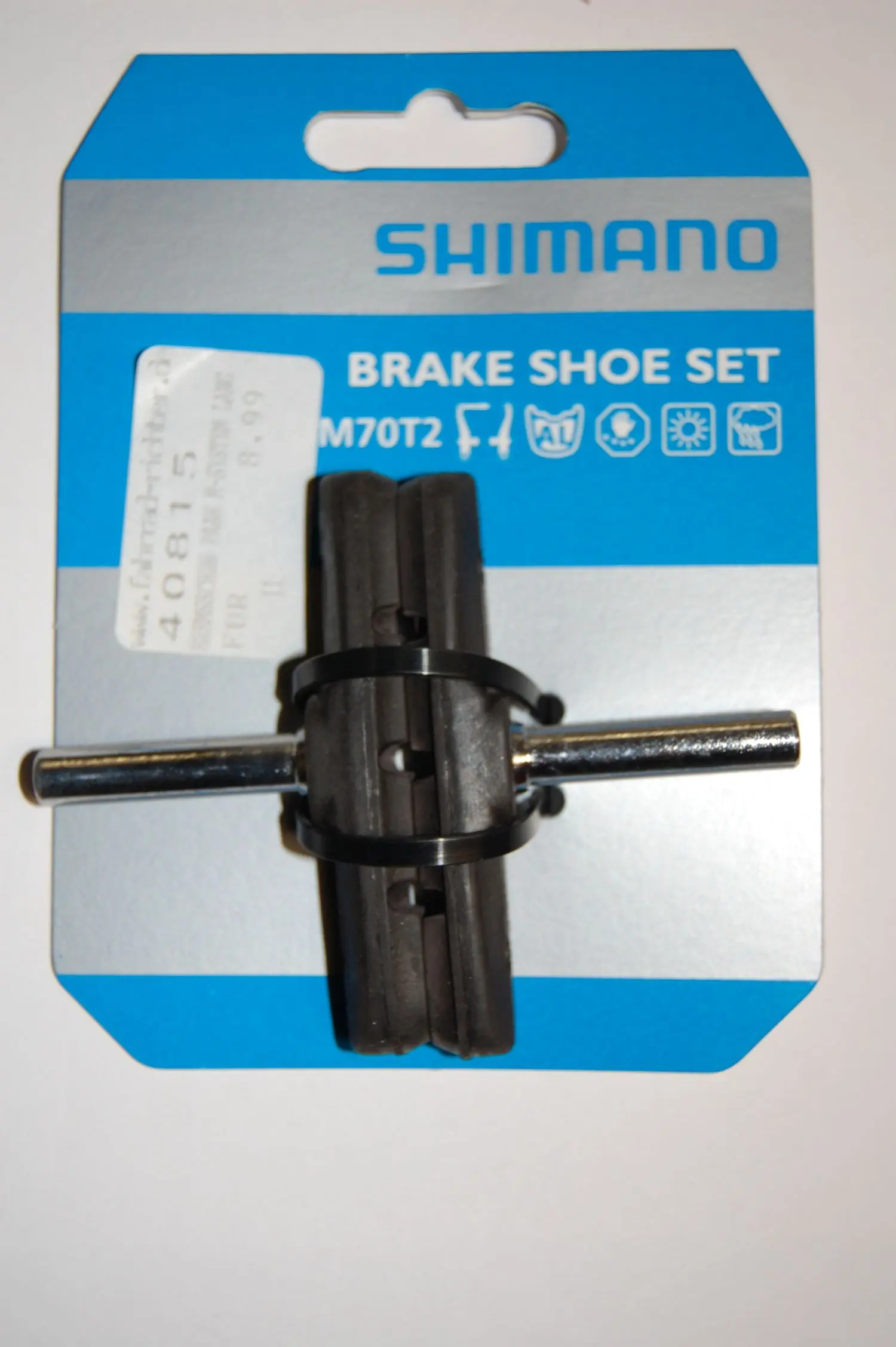 Bremsschuh (PAAR) Shimano M-System lang Bremsschuh (PAAR) Shimano M-System lang