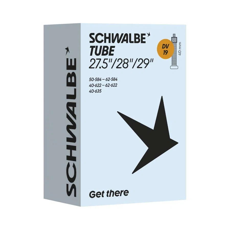 250058_01.webp Schwalbe Schlauch 27,5 / 28 / 29 Zoll Nr. 19 DV - Dunlopventil - Blitzventil