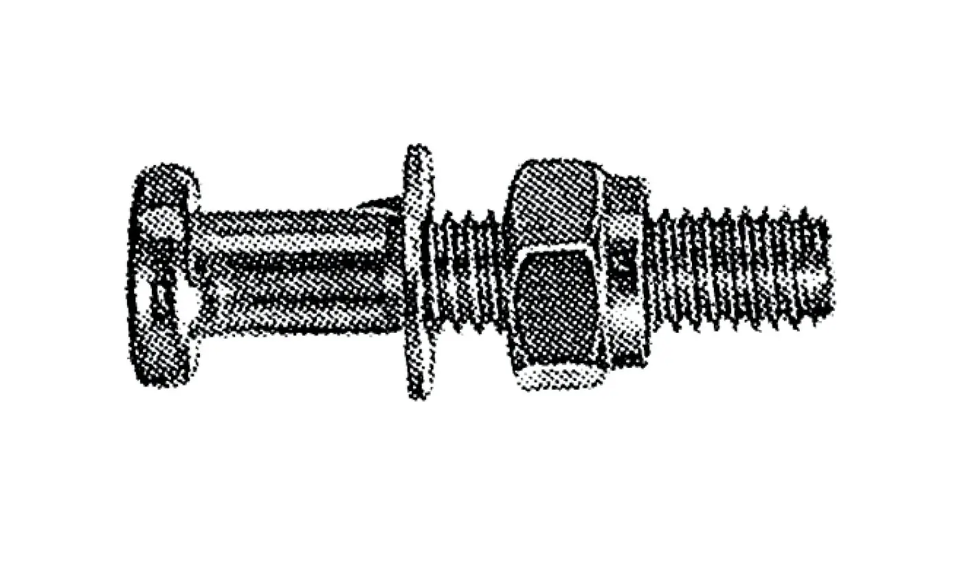 Sattelklemmbolzen M8X 35 Sattelklemmbolzen M8X 35
