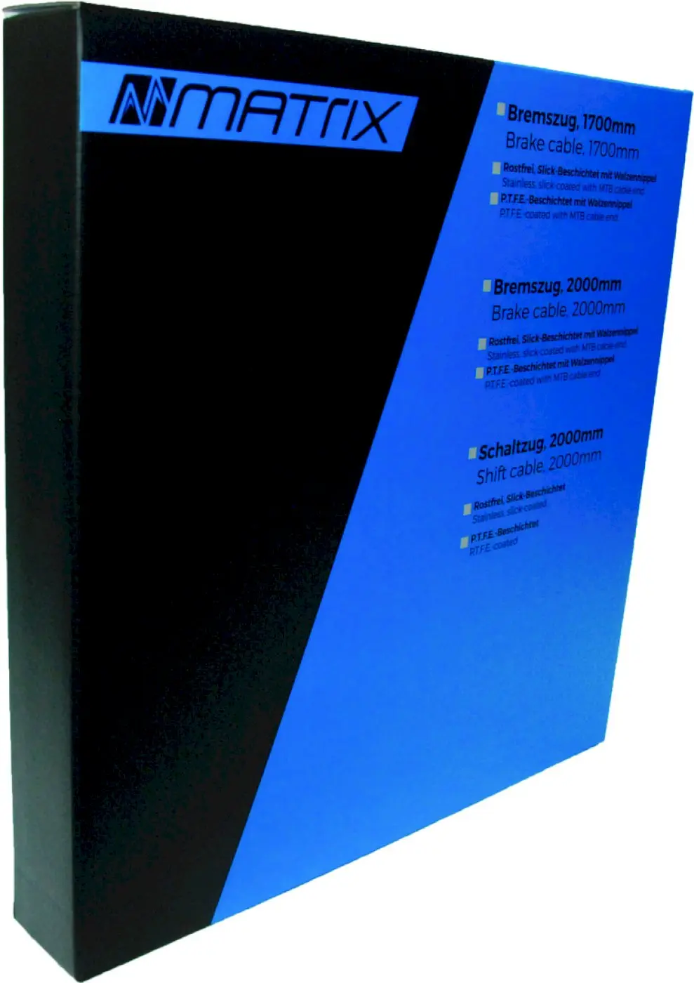 MATRIX Bremsinnenzug für Vorder- oder Hinterrad P.T.F.E. beschichtet MATRIX Bremsinnenzug für Vorder- oder Hinterrad P.T.F.E. beschichtet