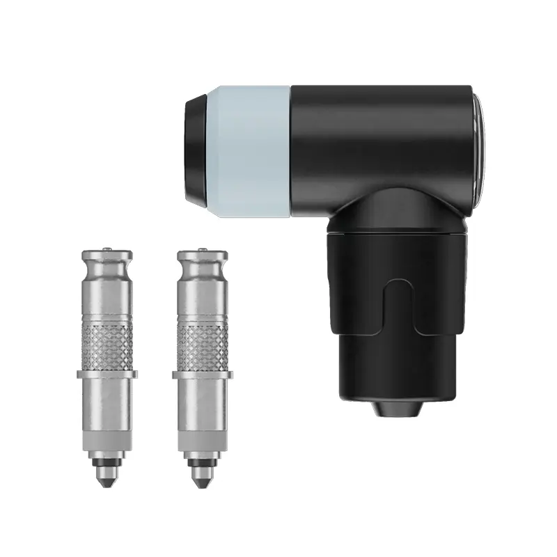 Schwalbe Clik Valve Dunlopventil Ventil mit Pumpenkopf Schwalbe Clik Valve Dunlopventil Ventil mit Pumpenkopf
