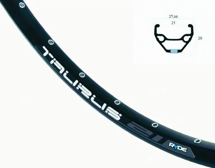 RYDE Vorderrad 27,5 Zoll Rigida Taurus Disc schwarz Shimano RM33 Disc schwarz RYDE Vorderrad 27,5 Zoll Rigida Taurus Disc schwarz Shimano RM33 Disc schwarz