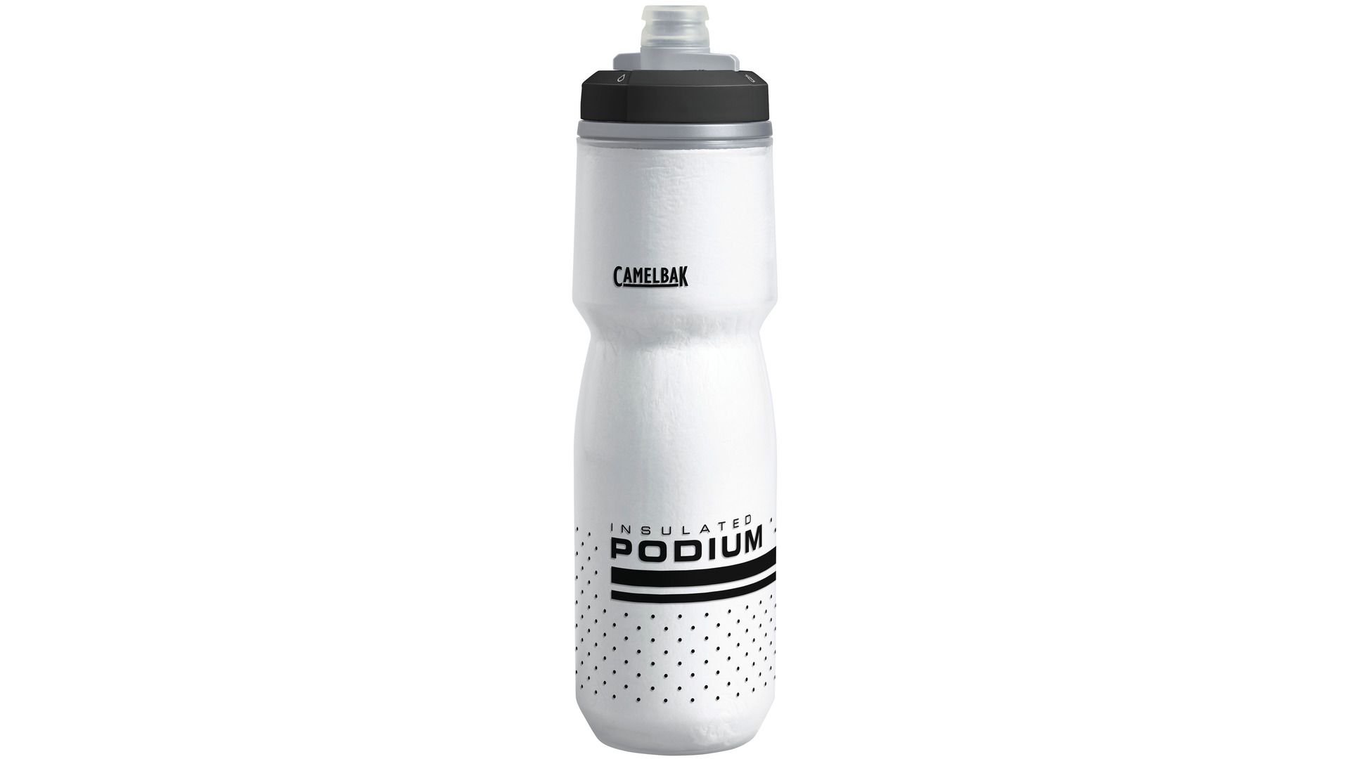 Camelbak Trinkflasche Podium Chill 710 ml weiß / schwarz