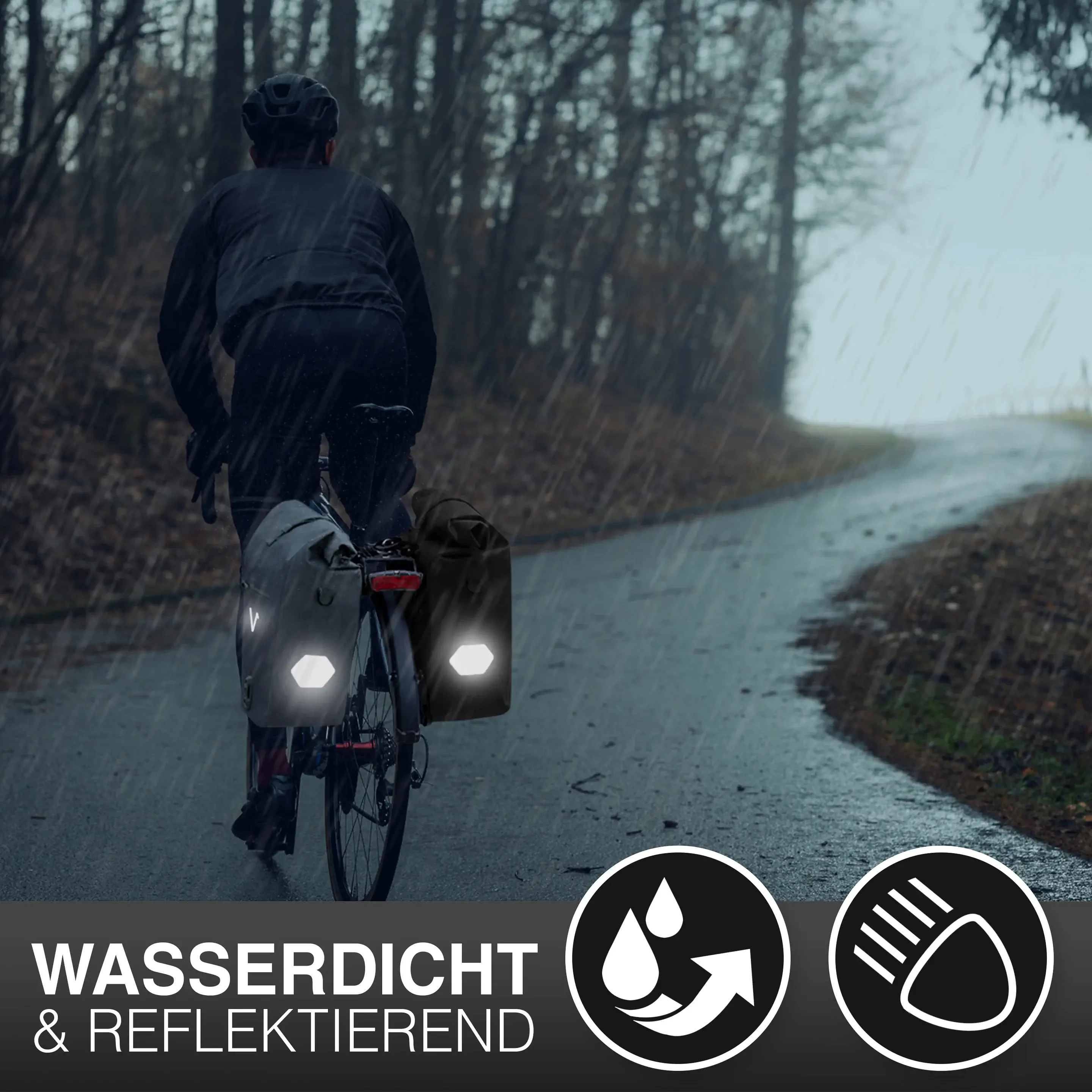 Valkental Bike Bag Urban schwarz