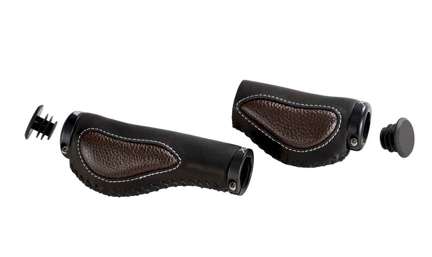 MATRIX Lenkergriff G16 Leder schwarz kurz 135/95 mm MATRIX Lenkergriff G16 Leder schwarz kurz 135/95 mm