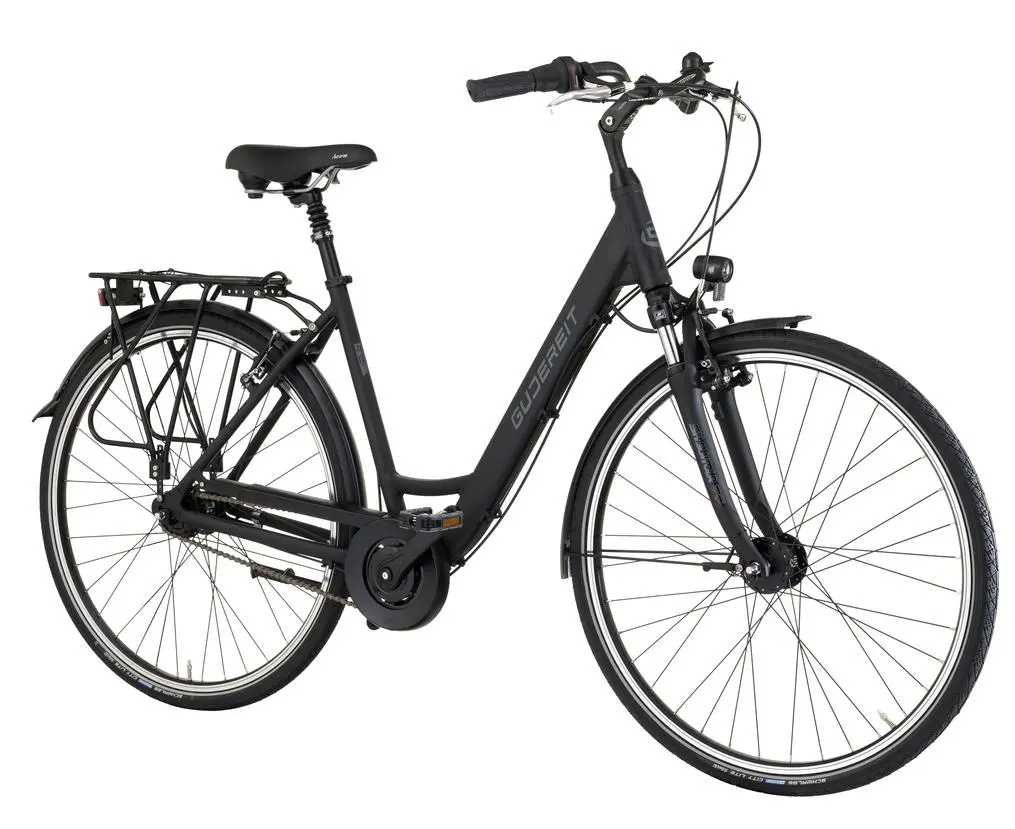 Gudereit Comfort 7.0 RT Einrohr 55 cm schwarz-matt