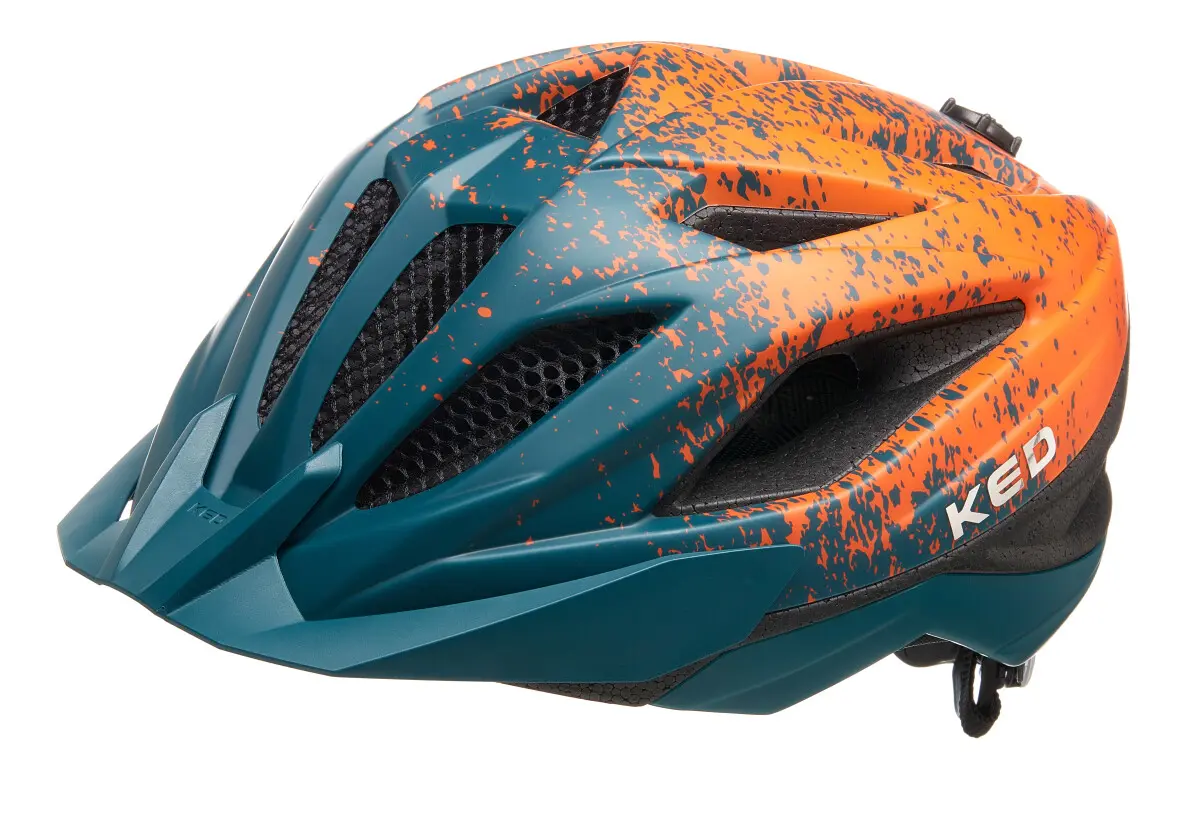 KED Helm Street Jr. Pro arcardia green orange 49-55 cm KED Helm Street Jr. Pro arcardia green orange 49-55 cm