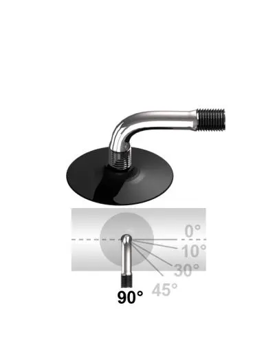 Schlauch mit Winkelventil 8 Zoll 225X55 Autoventil 90°/90° Schlauch mit Winkelventil 8 Zoll 225X55 Autoventil 90°/90°