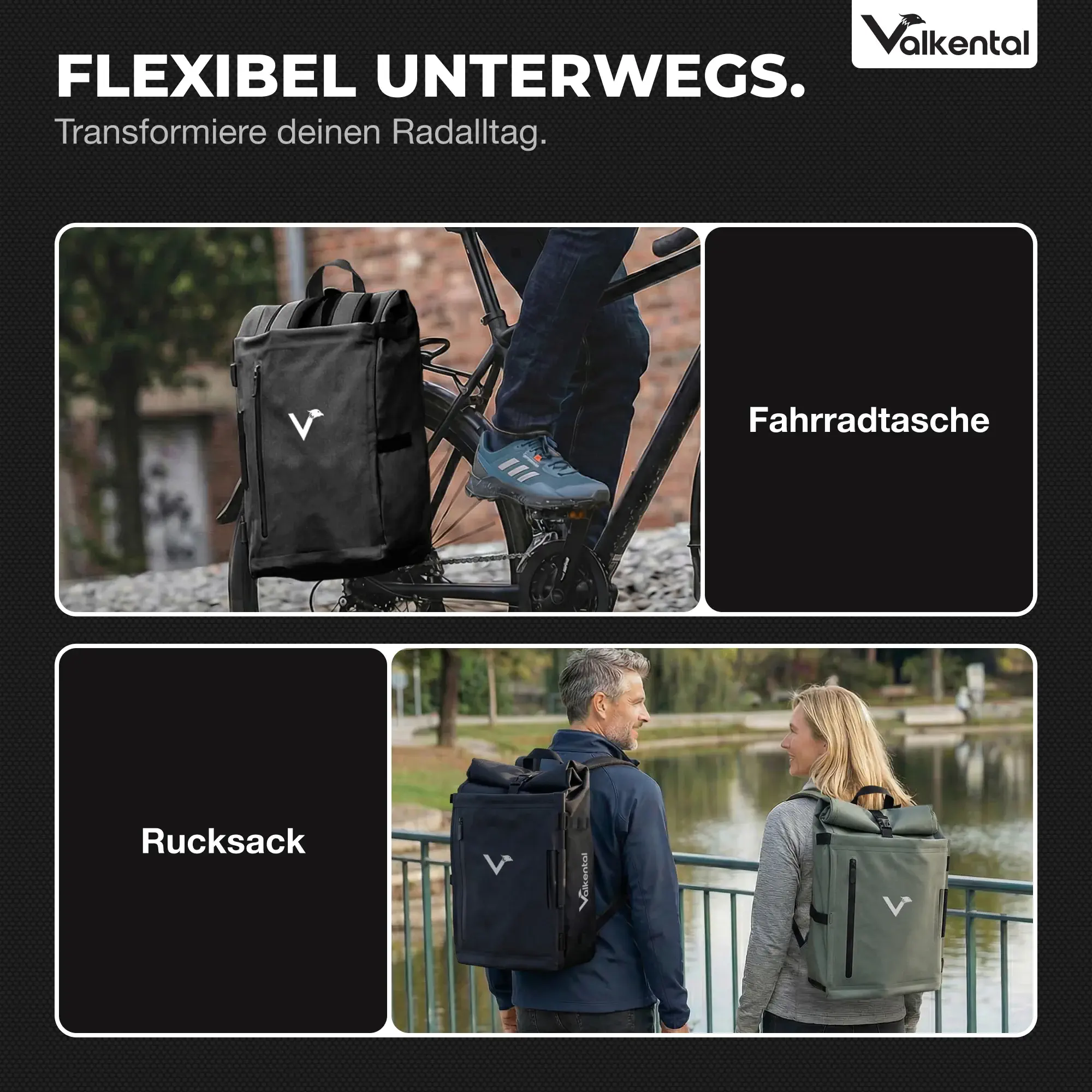 Valkental TrailX schwarz