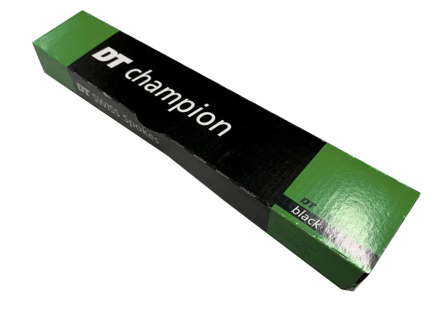 DT Swiss Speiche Champion schwarz verstärkt 2,34 mm