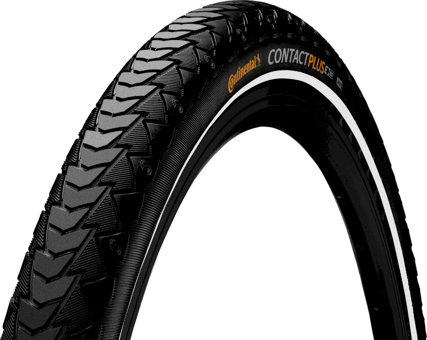 Continental Fahrradreifen Contact Plus schwarz Reflex 42-622 28 x 1,60 Continental Fahrradreifen Contact Plus schwarz Reflex 42-622 28 x 1,60