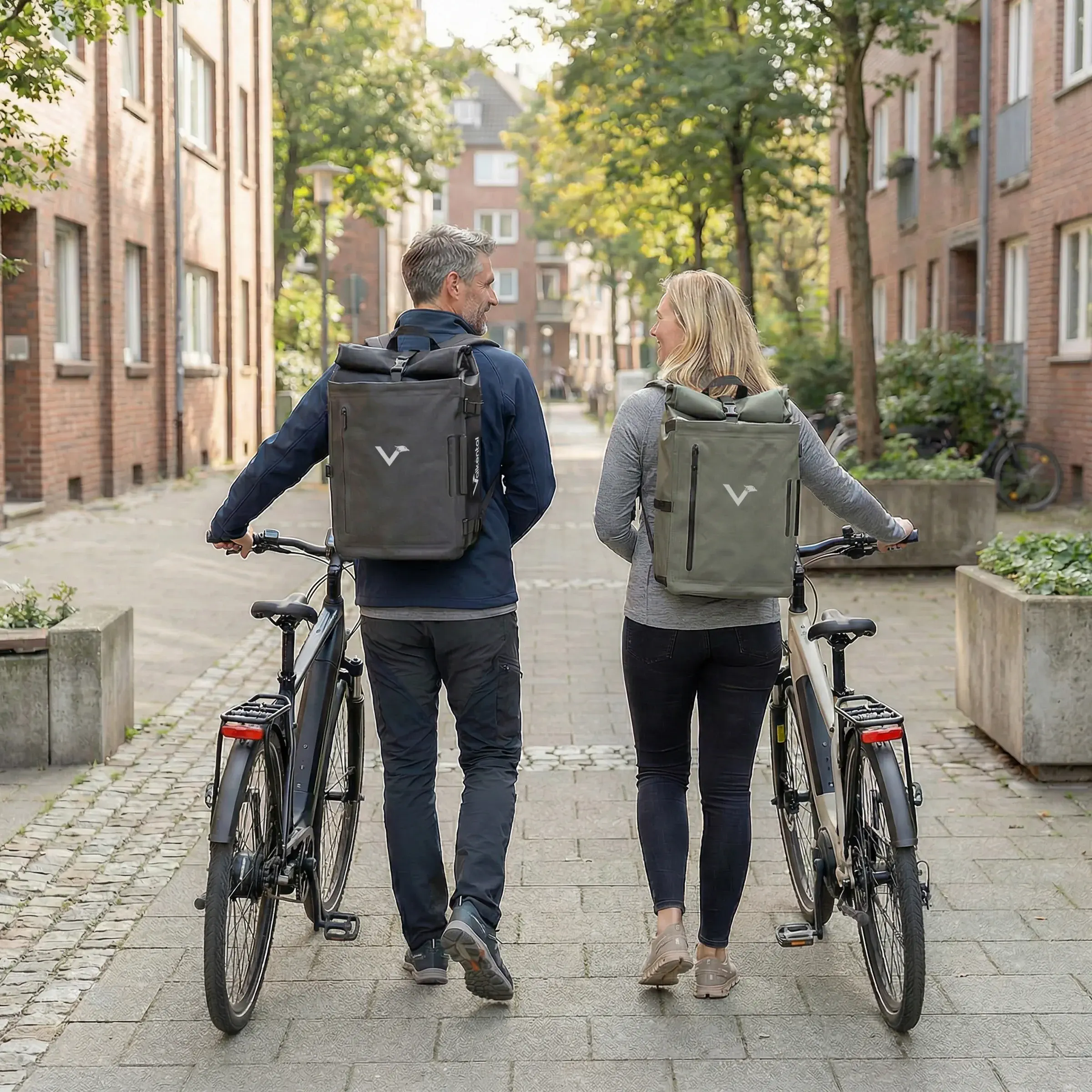 Valkental TrailX schwarz reflektierend Valkental TrailX schwarz reflektierend