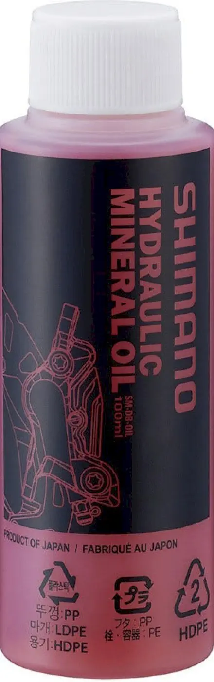 Shimano Mineralöl für Scheibenbremsen 100 ml Flasche Shimano Mineralöl für Scheibenbremsen 100 ml Flasche