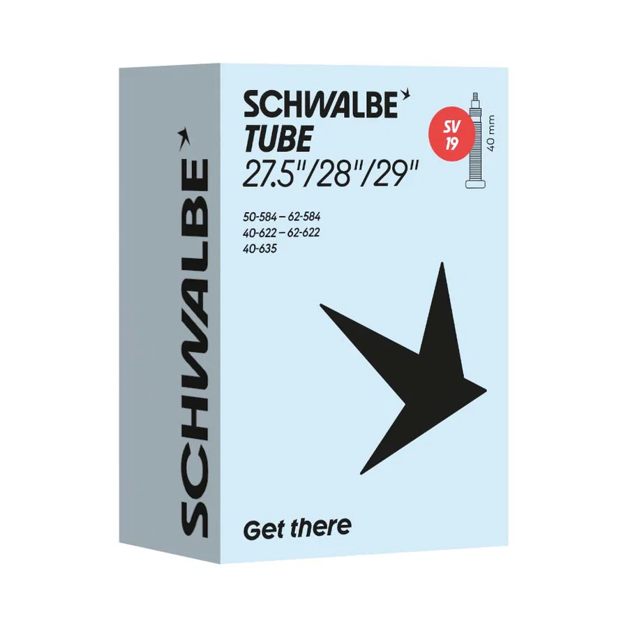 Schwalbe Schlauch 27,5 / 28 / 29 Zoll Nr. 19 SV - Sclaverant - Presta