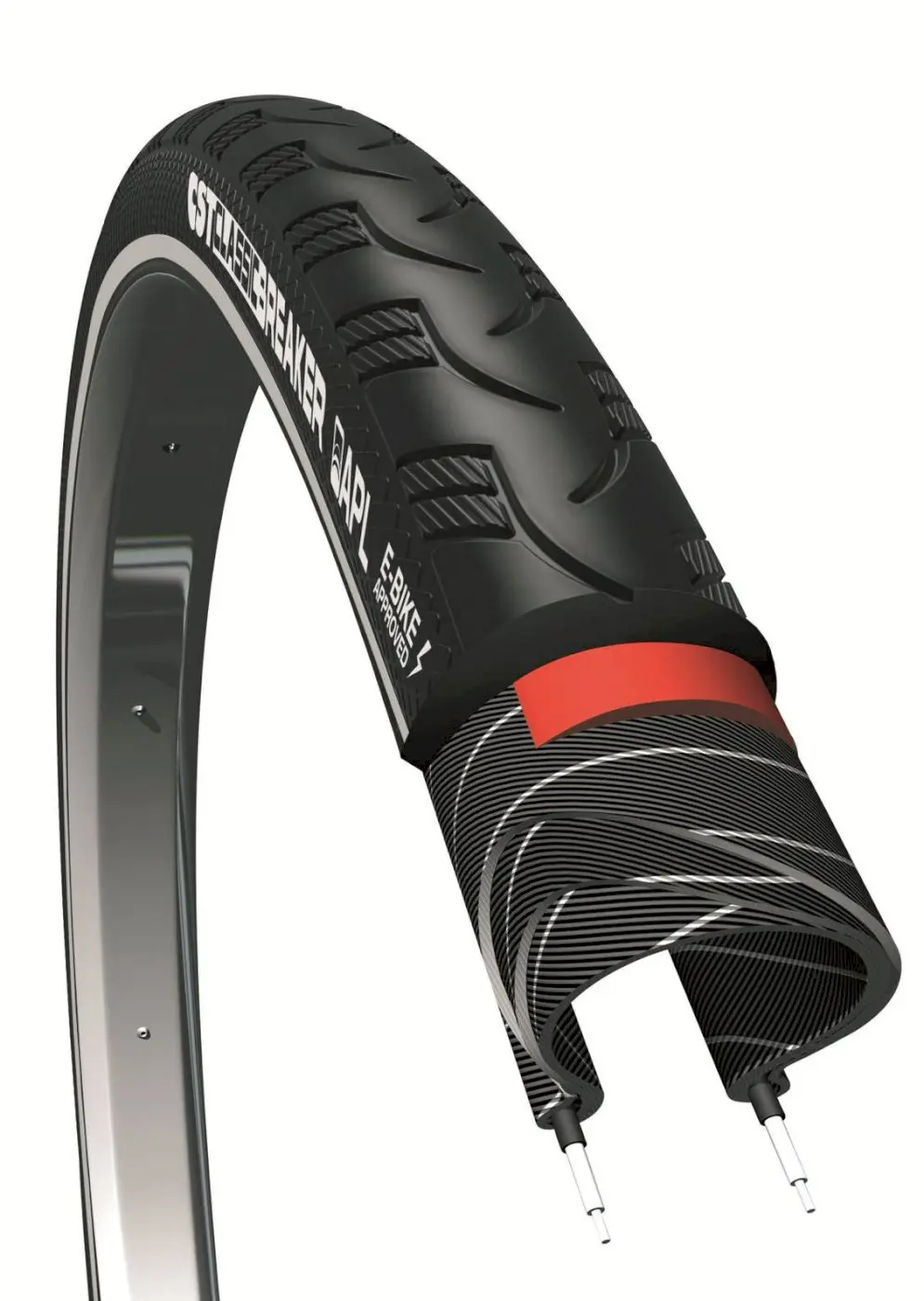 CST Fahrradreifen Classic Breaker schwarz Reflex 47-559 26x1,75 CST Fahrradreifen Classic Breaker schwarz Reflex 47-559 26x1,75