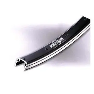 Vorderrad 24 Nabendynamo Shimano Alu schwarz